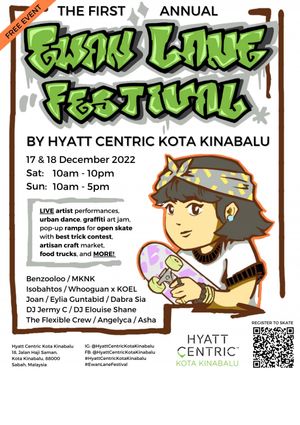 poster for Festival Lorong Ewan