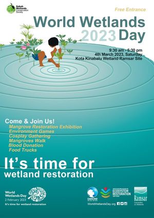 poster for World Wetlands Day