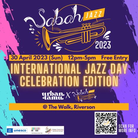 activity poster for International Jazz Day Celebration