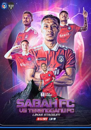 poster for Sabah vs Terengganu