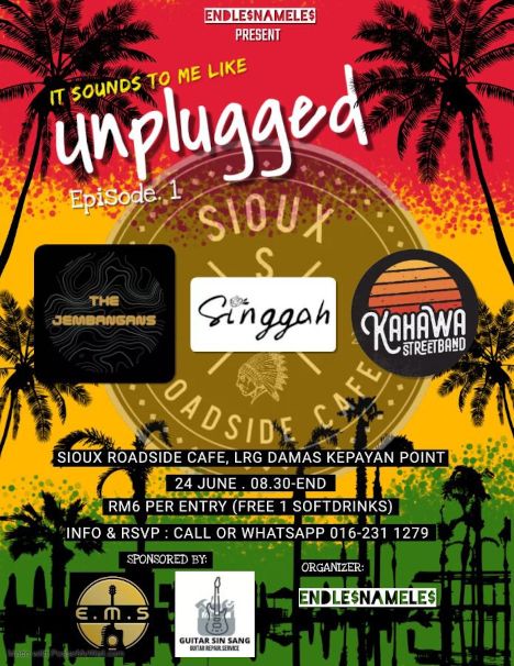 activity poster for Unplugged Episode. 1