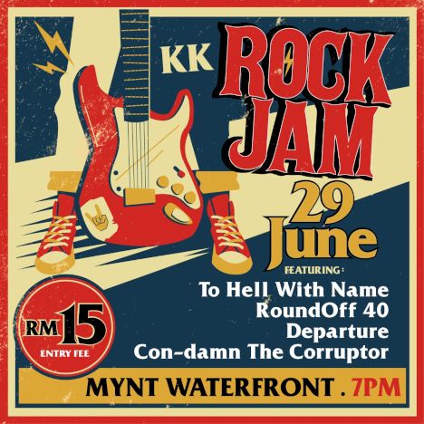 activity poster for KK Rock Jam