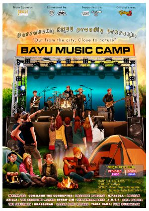 poster for Bayu Music Camp