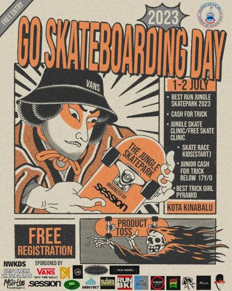 activity poster for Go Skateboarding Day