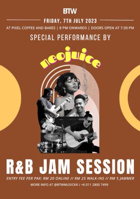 poster for R&B Jam Session