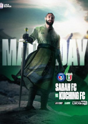 poster for Sabah vs Kuching