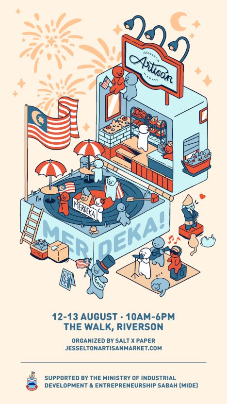 activity poster for Jesselton Artisan Market