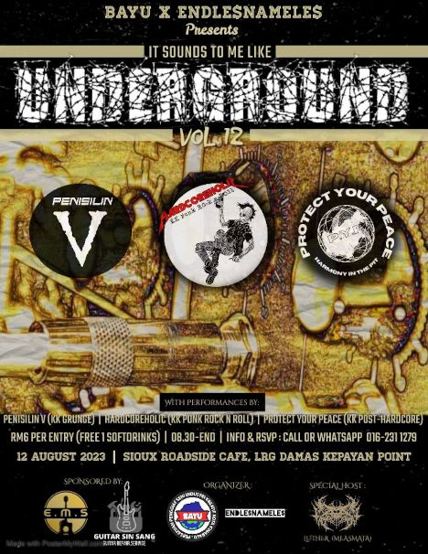 activity poster for Underground Vol. 12