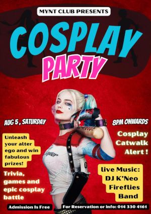 poster for Cosplay Party