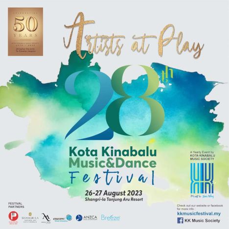 activity poster for 28th Kota Kinabalu Music & Dance Festival