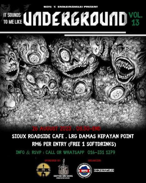 activity poster for Underground Vol. 13