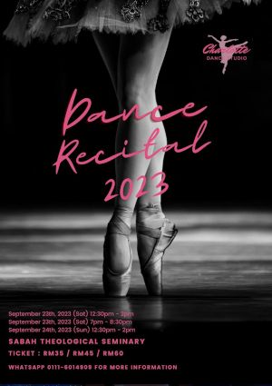 poster for Récital de danse 2023