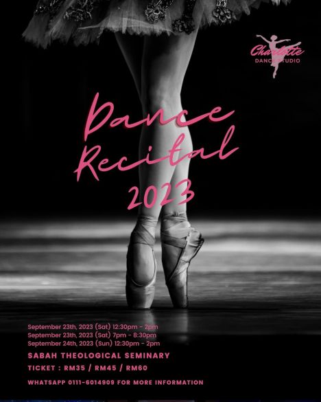 activity poster for Récital de danse 2023