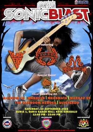 poster for Bayu SonicBlast