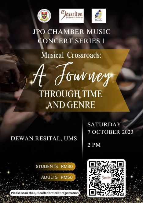 activity poster for Musical Crossroads: A Journey Through Time and Genre