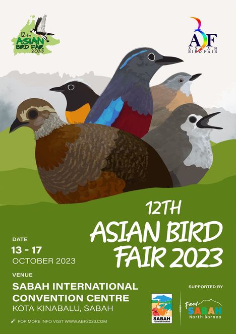 activity poster for 12th Asian Bird Fair