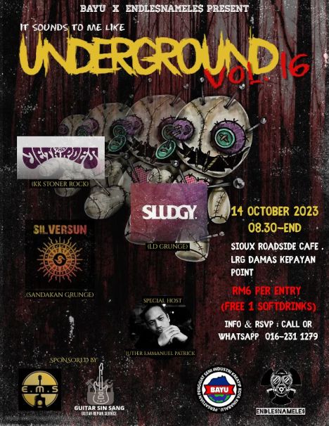 activity poster for Underground Vol. 16