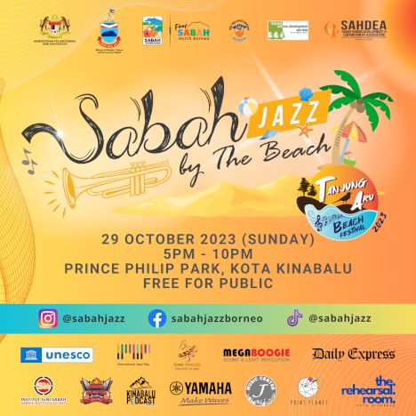 activity poster for Sabah Jazz by The Beach