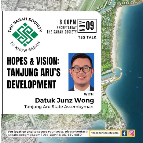 activity poster for Harapan & Visi Pembangunan Tanjung Aru