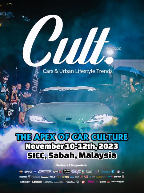 activity poster for Cult. The Apex of Car Culture in Borneo