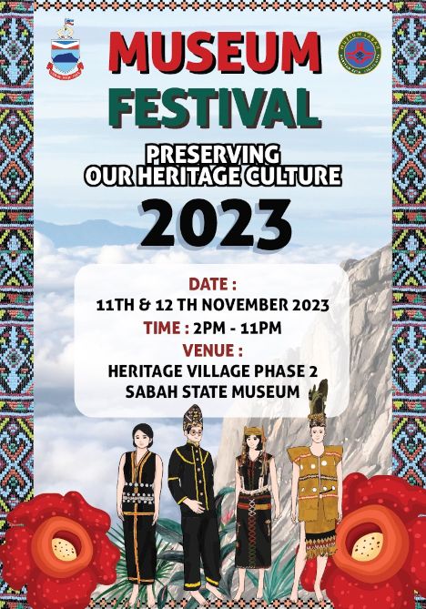 activity poster for Museum Festival, Preserving our Cultural Heritage