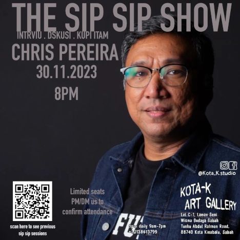 activity poster for The Sip Sip Show - Chris Pereira