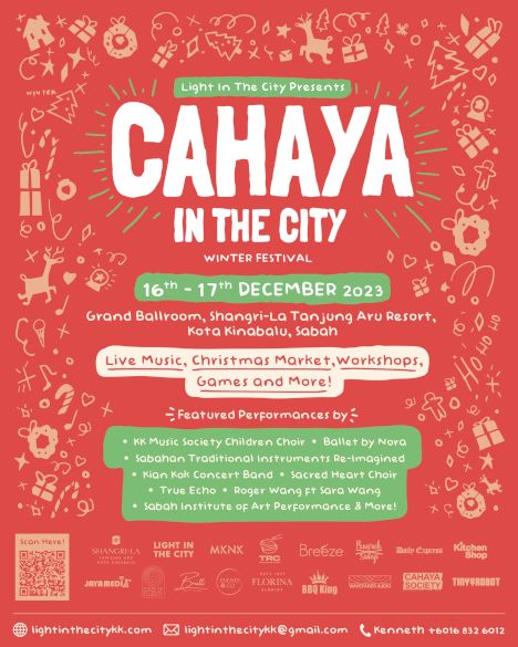 activity poster for Cahaya In The City