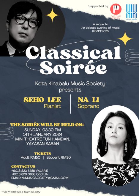 activity poster for Classical Soirée