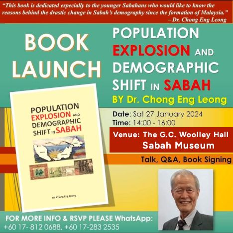 activity poster for Population Explosion and Demographic Shift in Sabah