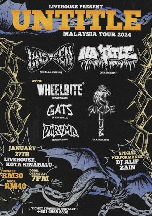 poster for UNTITLE Malaysia Tour 2024