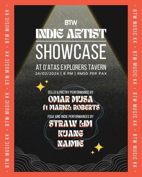 activity poster for Indie Artist Showcase