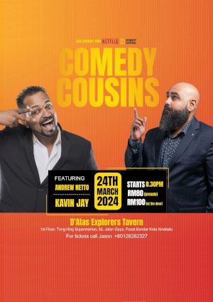 poster for Comedy Cousins