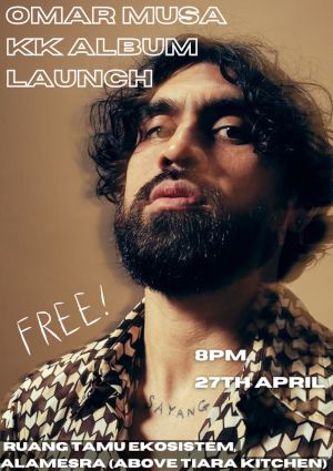 poster for Omar Musa's New album launching