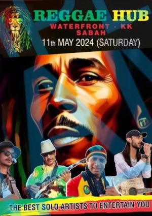 poster for Pesta Muzik Reggae Borneo