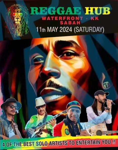 activity poster for Borneo Reggae Music Festival