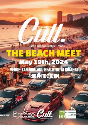 poster for Cult. The Beach Meet