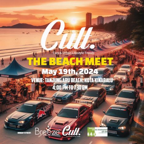 activity poster for Cult. The Beach Meet