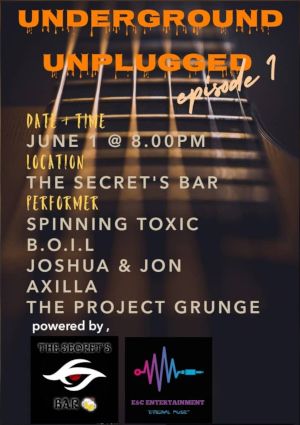 poster for Underground Unplugged 1