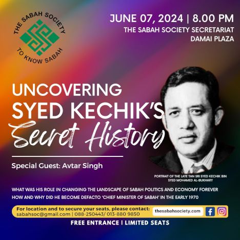 activity poster for Uncovering Syed Kechik's Secret History