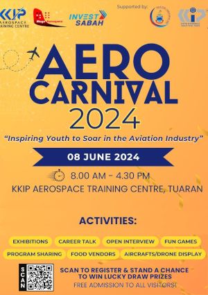 poster for AeroCarnival 2024 & Open Day