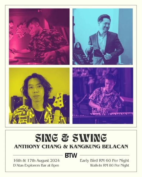 activity poster for Sing & Swing