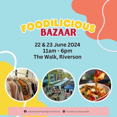 activity poster for Foodilicious Bazaar