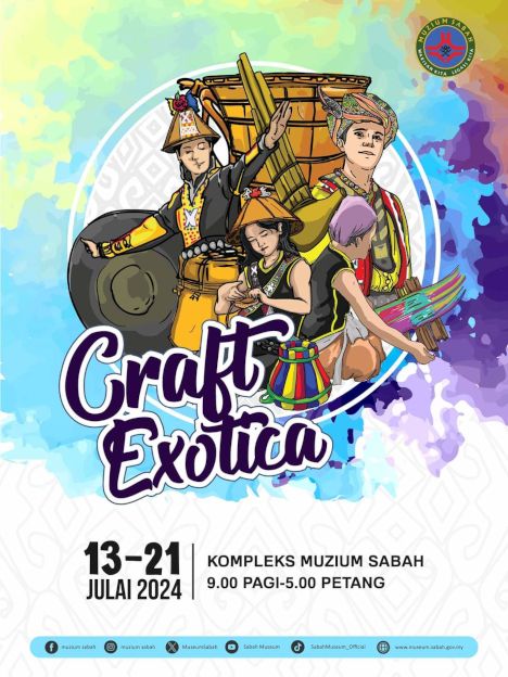 activity poster for Craft Exotica 2024