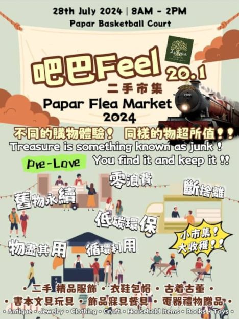 activity poster for Papar Flea Market 20