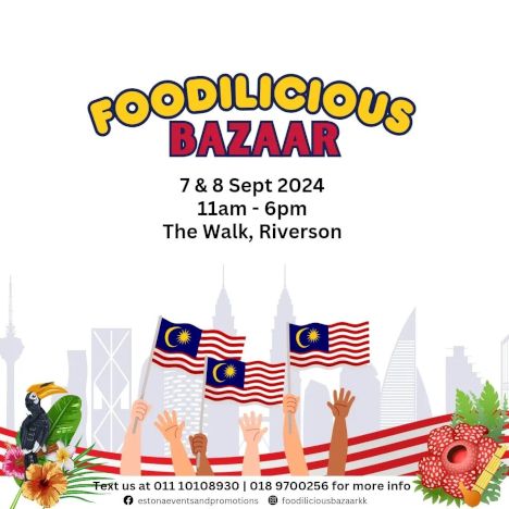 activity poster for Foodilicious Bazaar