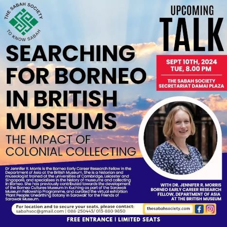 activity poster for Searching For Boneo In The British Museums