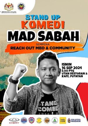 poster for Mad Sabah Stand-Up Comedy