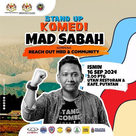 activity poster for Mad Sabah Stand Up Komedi