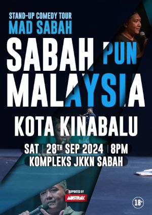 event poster for Sabah Pun Malaysia