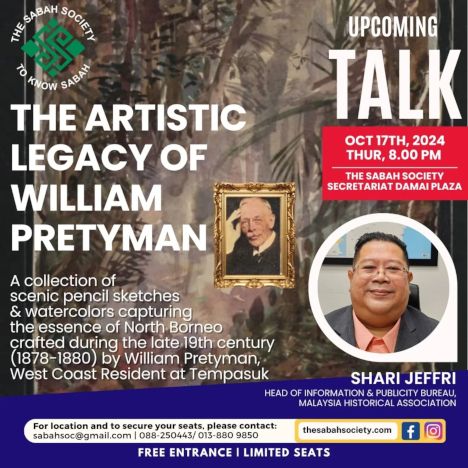 activity poster for The Artistic Legacy Of William Pretyman